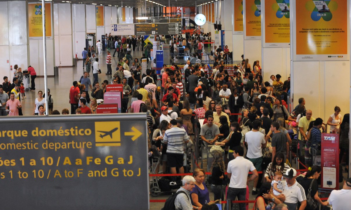 Aeroporto De Bras Lia J Opera Normalmente Brasil