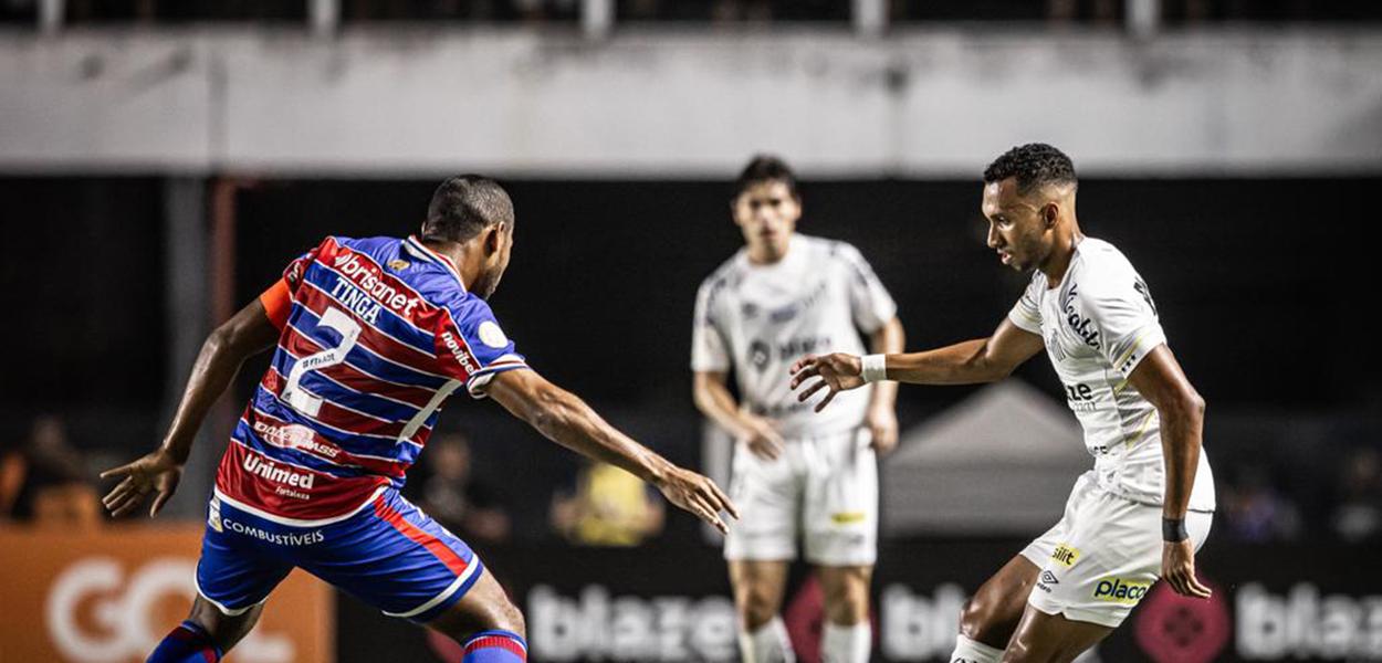 Santos perde para o Fortaleza e é rebaixado para a série B do