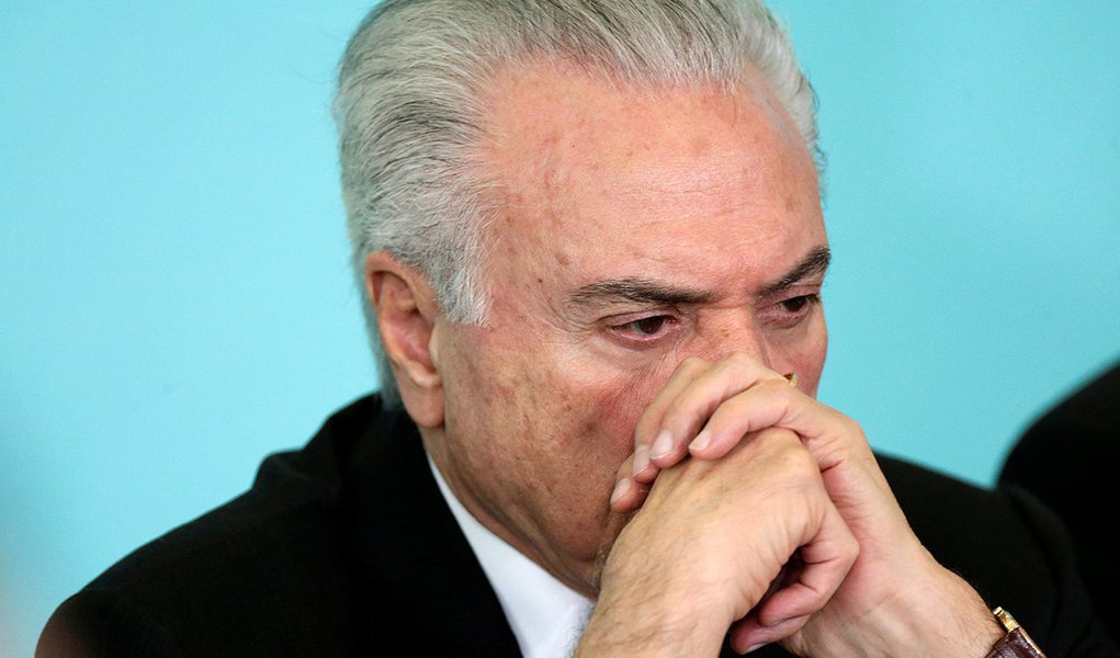 Presidente Michel Temer durante reunião do Conselho de Desenvolvimento Econômico e Social em Brasília 21/03/2018 REUTERS/Ueslei Marcelino