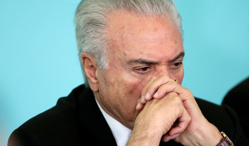 Presidente Michel Temer durante reunião do Conselho de Desenvolvimento Econômico e Social em Brasília 21/03/2018 REUTERS/Ueslei Marcelino