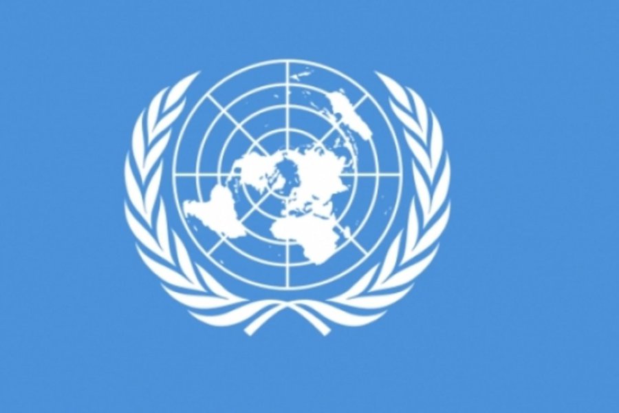 Logotipo da ONU. Foto: Wikimedia Commons