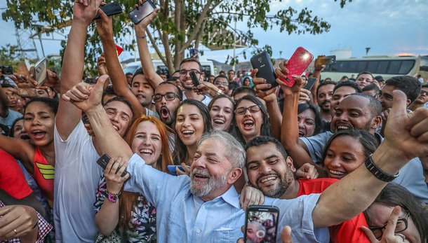 24/10/2017- Lula visita o campus de Teófilo Otoni da Universidade Federal dos Vales do Jequitinhonha e Mucuri Foto: Ricardo Stuckert
