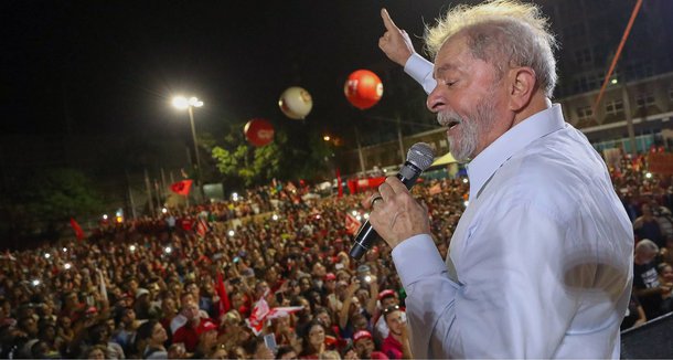 Lula caravana MG