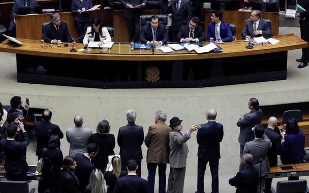 Plenário da Câmara dos Deputados em Brasília 29/06/2017 REUTERS/Ueslei Marcelino
