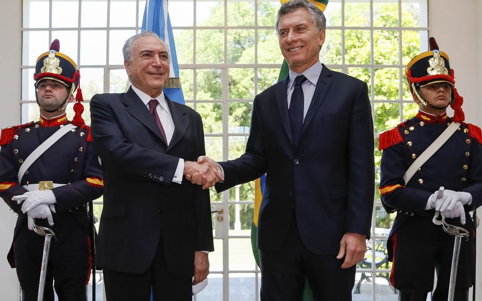 Presidente Michel Temer durante encontro com Presidente da República Argentina, Mauricio Macri (Olivos - Argentina 03/10/2016)