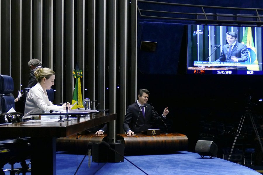 José Medeiros (PSD-MT) no plenário do Senado