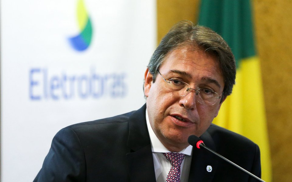 Brasília - O novo presidente da Eletrobras, Wilson Ferreira Júnior, durante a cerimônia de posse (Marcelo Camargo/Agência Brasil)