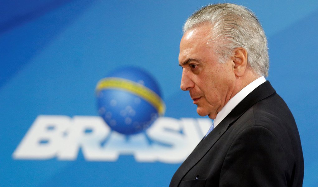 Presidente Michel Temer durante cerimônia no Palácio do Planalto em Brasília 21/12/2017 REUTERS/Adriano Machado