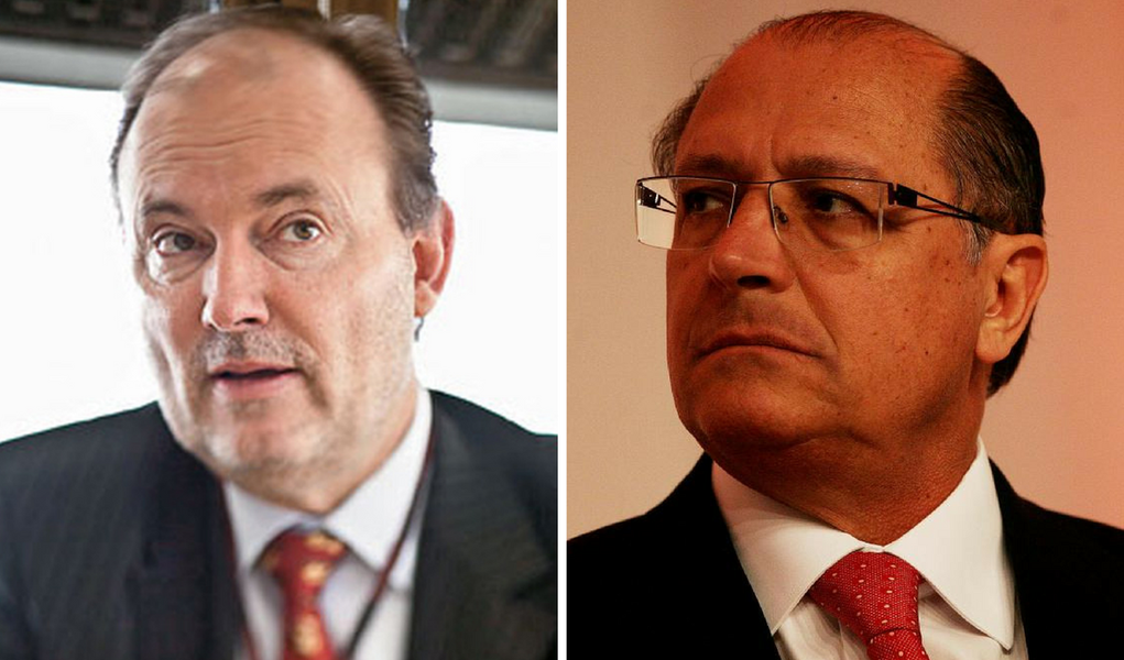 Benedicto Barbosa da Silva Júnior e Geraldo Alckmin