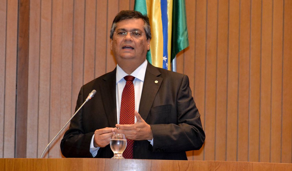 Governador Flávio Dino participou da sessão solene da abertura dos trabalhos do Poder Legislativo do Maranhão. Foto: Divulgação