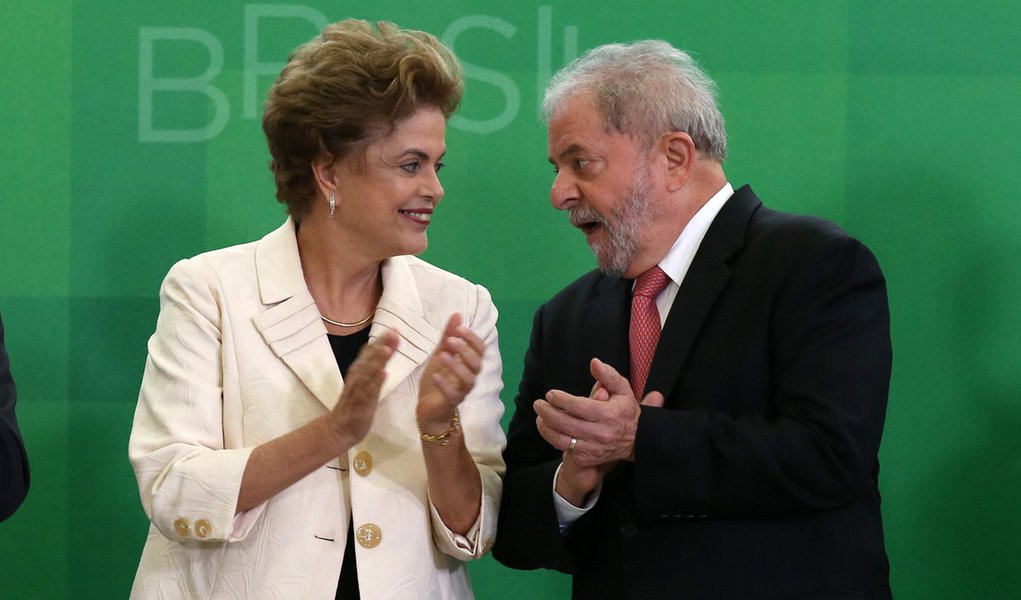 Brasília- DF 17-03-2016 Presidenta Dilma durante posse do ministro Lula e outros ministros.Foto Lula Marques/Agência PT
