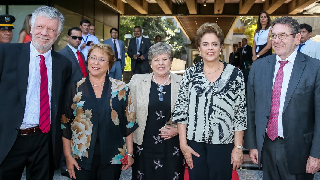 Santiago - Chile, 27/02/2016. Presidenta Dilma Rousseff durante Visita à Comissão Econômica para a América Latina e o Caribe-CEPAL. Foto: Roberto Stuckert Filho/PR