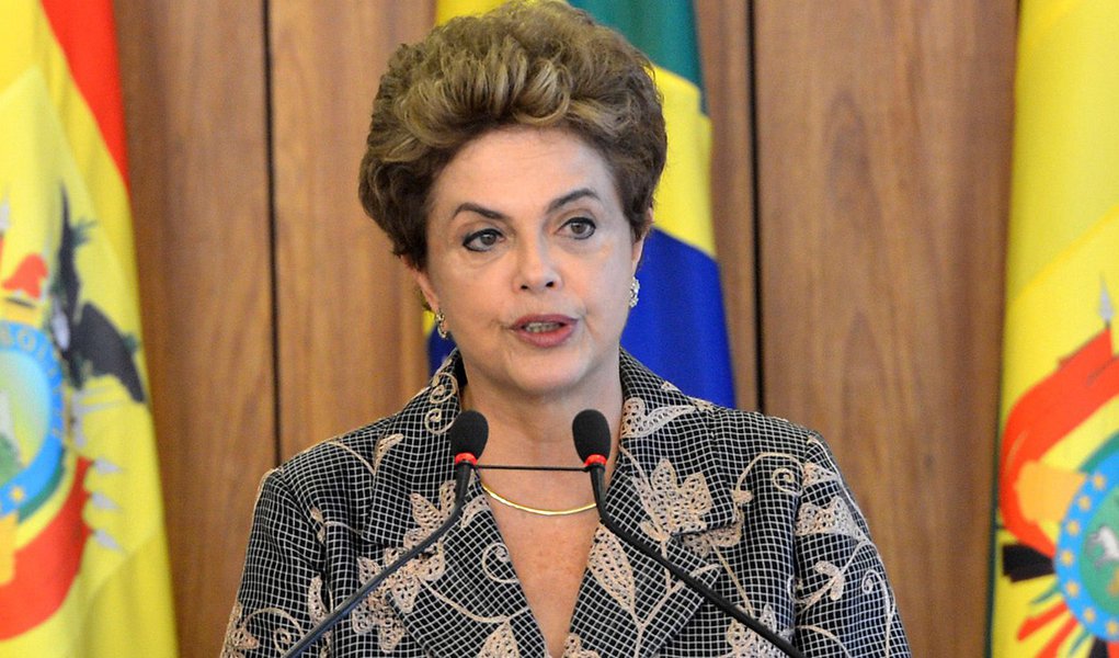 Brasília – A presidente Dilma Rousseff, durante Conferência de Imprensa no Palácio do Planalto (Antônio Cruz/Agência Brasil)