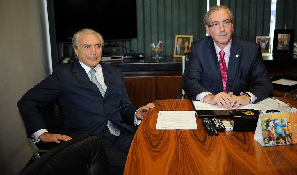 Brasília- DF- Brasil- 10/03/2015- Vice-presidente Michel Temer se reúne com presidente da Câmara, Eduardo Cunha (Fabio Rodrigues Pozzebom/Agência Brasil)