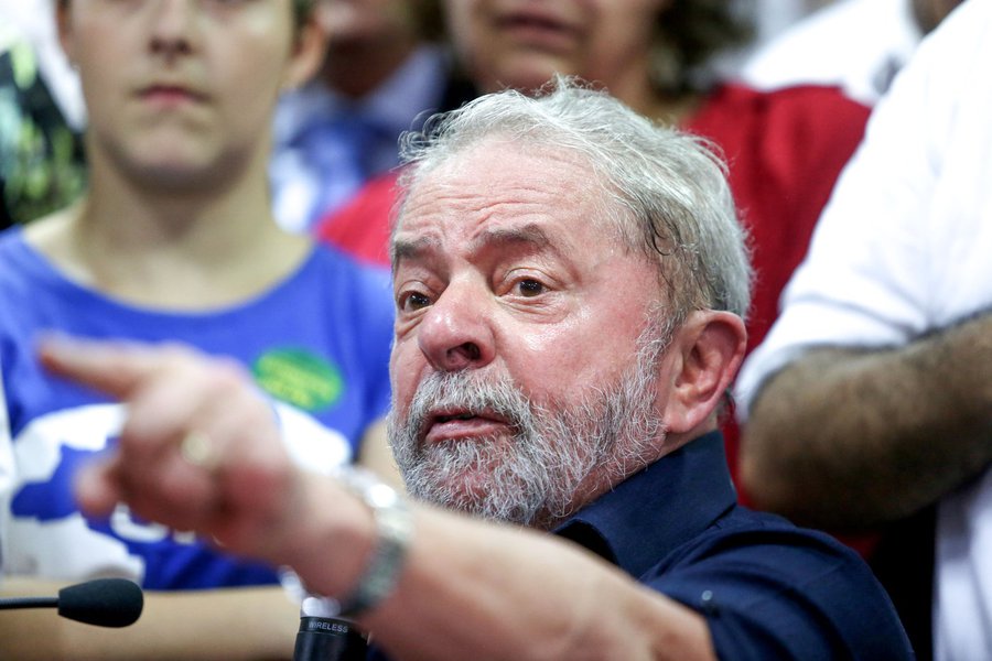 São Paulo 04/04/2016- Ex-Presidente Lula, durante entrevista a imprensa na sede do PT Nacional. Foto: Paulo Pinto/Fotos Públicas