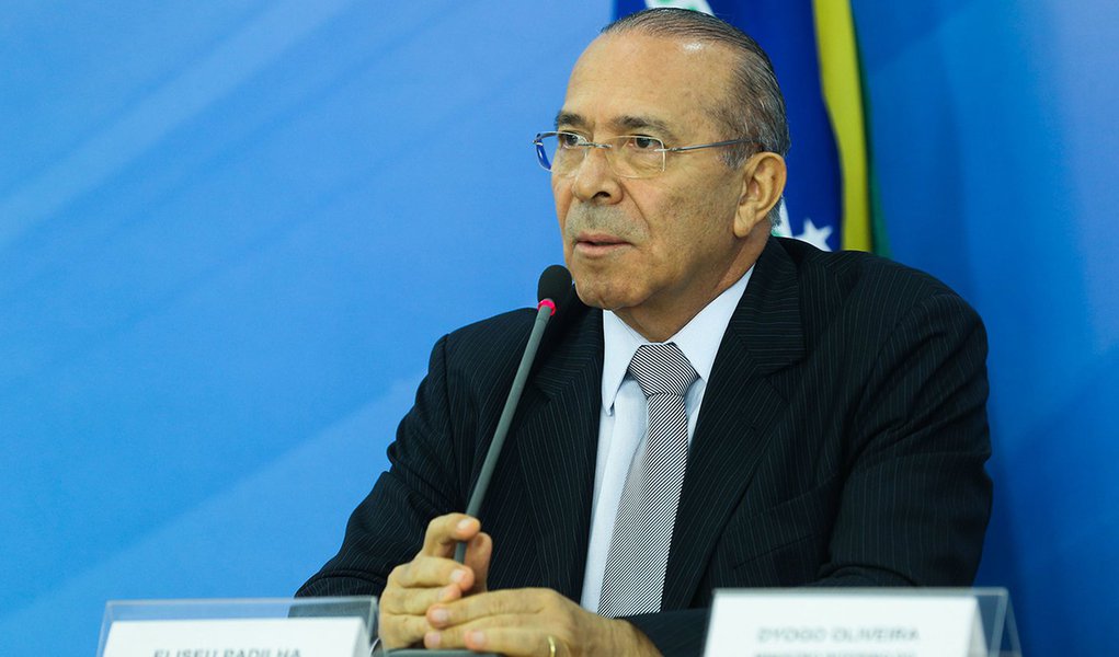 Brasília - O ministro chefe da Casa Civil, Eliseu Padilha fala sobre a reunião de Obras Inacabadas (Valter Campanato/Agência Brasil)