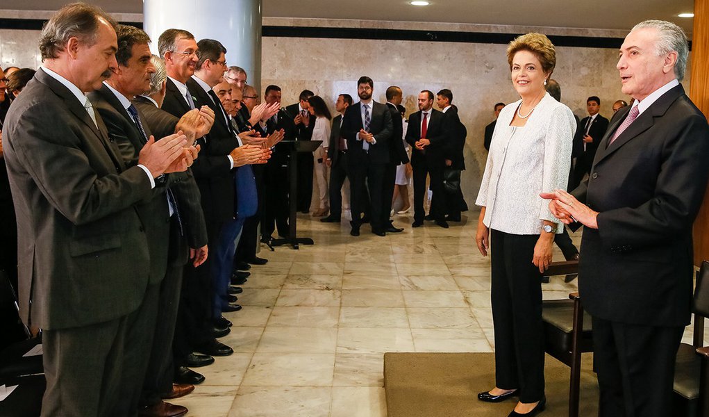 Brasília - DF, 02/10/2015. Presidenta Dilma Rousseff durante anúncio da reforma administrativa do Governo Federal. Foto: Roberto Stuckert Filho/PR.