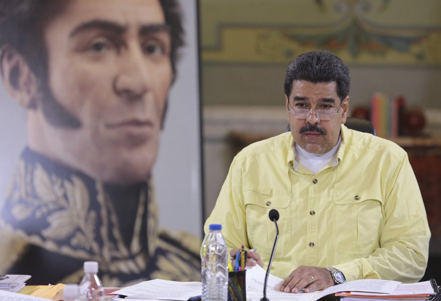 Maduro decreta estado de emergência na Venezuela por 60 dias. 14/01/2016 REUTERS/Palácio Miraflores/Divulgação via Reuters