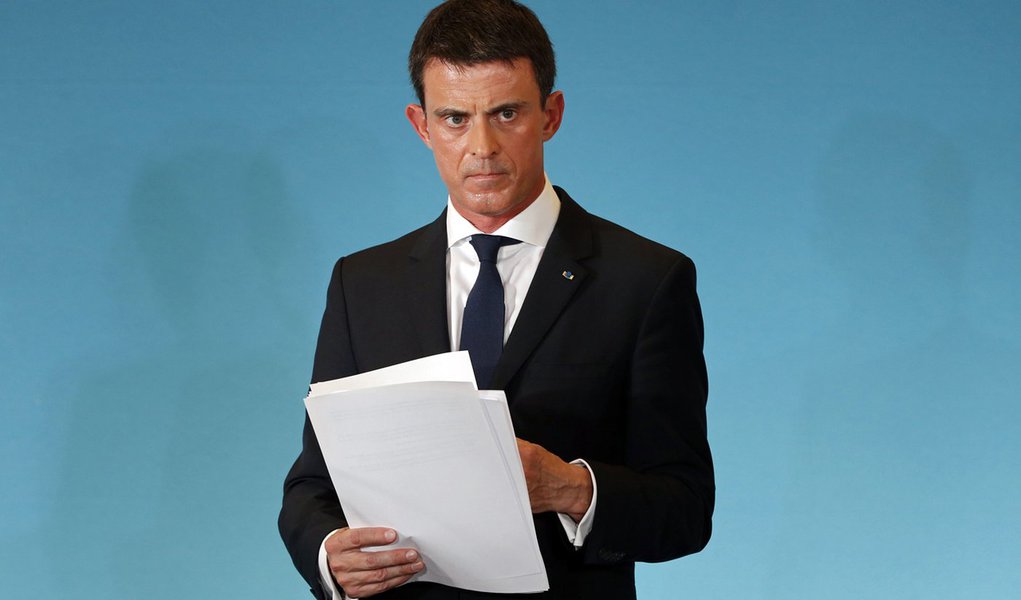 Premiê francês, Manuel Valls, durante evento em Paris. 04/11/2015 REUTERS/Charles Platiau