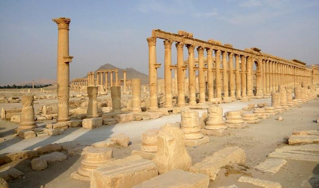 Vista da cidade história de Palmira, na Síria. 31/08/2015 REUTERS/Sandra Auger