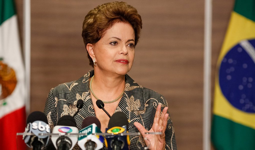 Cidade do México - México, 27/05/2015.Presidenta Dilma Rousseff, durante coletiva à imprensa. Foto: Roberto Stuckert Filho/PR