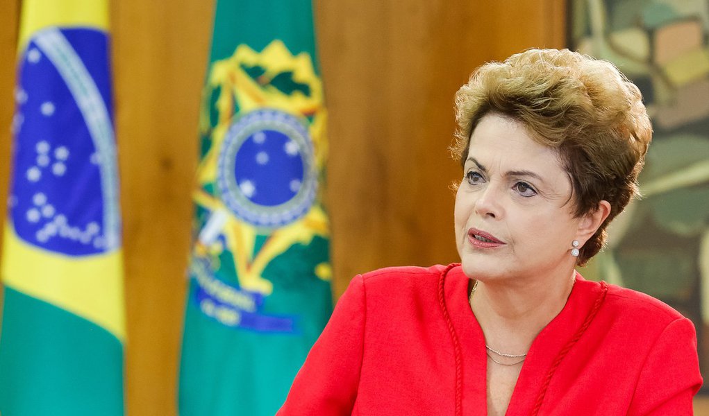 Brasília - DF, 05/06/2015. Presidenta Dilma Rousseff durante entrevista à TV France 24. Foto: Roberto Stuckert Filho/PR.