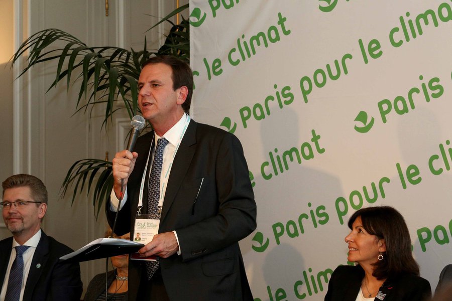 Paris- França- 03/12/2015- Prefeito Eduardo Paes na COP21 