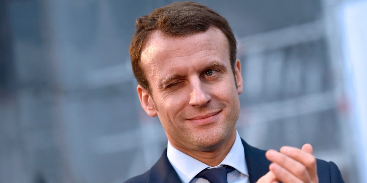 Presidenciável francês Emmanuel Macron
