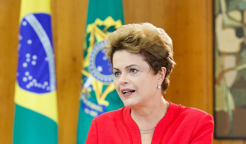 Brasília - DF, 05/06/2015. Presidenta Dilma Rousseff durante entrevista à TV France 24. Foto: Roberto Stuckert Filho/PR.