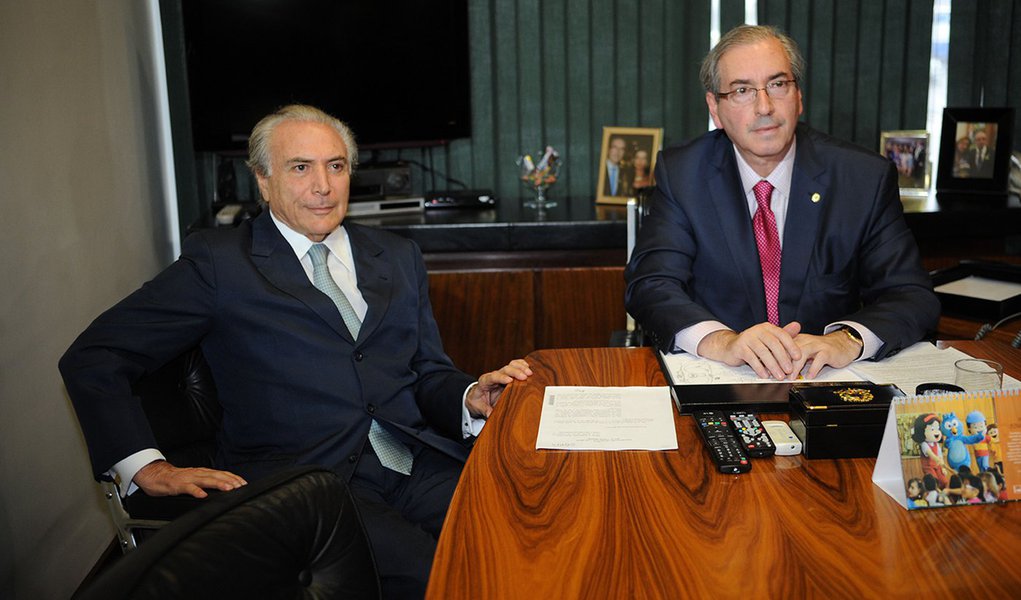 Brasília- DF- Brasil- 10/03/2015- Vice-presidente Michel Temer se reúne com presidente da Câmara, Eduardo Cunha (Fabio Rodrigues Pozzebom/Agência Brasil)