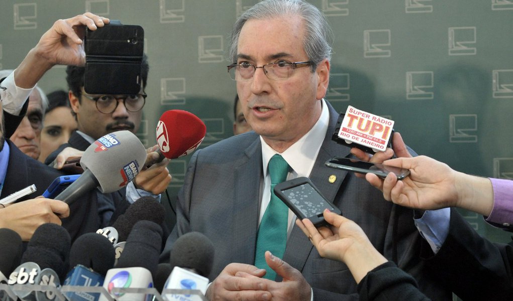 Presidente da Câmara, dep. Eduardo Cunha (PMDB-RJ) concede entrevista  Data: 20/08/2015 - Foto: Alex Ferreira / Câmara dos Deputados