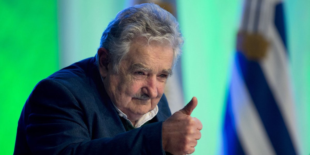 Uruguay's President Jose Mujica  speaks during a ceremony to launch a new catamaran ferry between Montevideo and Buenos Aires in Buenos Aires, Argentina,  Monday, Sept. 30, 2013. The ferry that will begin operating Oct. 2 and will cut the travel time betw