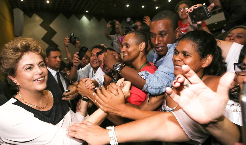 Brasília - DF, 07/12/2015. Presidenta Dilma Rousseff durante Cerimônia de abertura da X Conferência Nacional de Assistência Social. Foto: Roberto Stuckert Filho/PR