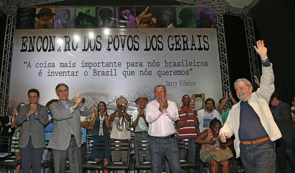 27/08/2015 - O ex presidente Lula, participa do "Primeiro Encontro dos Povos das Gerais", em Minas Gerais. Foto Ricardo Stuckert/ Instituto Lula