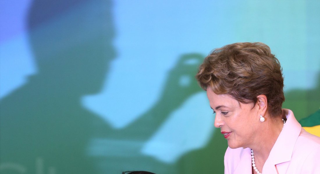 Brasília-DF 27-08-2015 Brasília/DF Lula Marques/ agência PT presidenta Dilma durante Cerimônia de recepção às delegações do Brasil nos Jogos Pan-Americanos e Parapan-Americanos de Toronto 2015 
