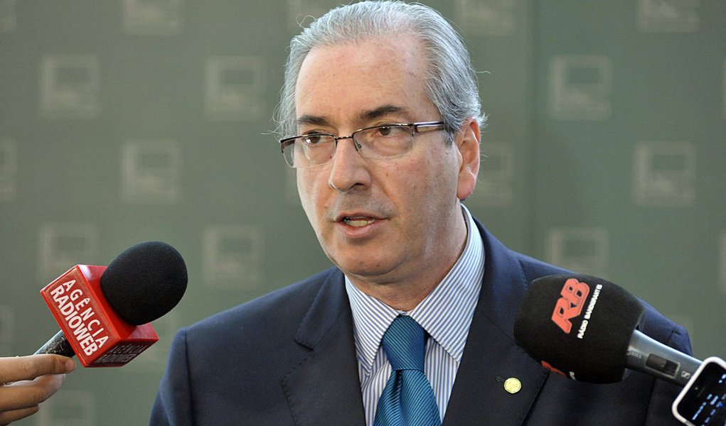 Brasília- DF- Brasil- 27/08/2015- Presidente da Câmara, dep. Eduardo Cunha (PMDB-RJ) concede entrevista. Foto: Alex Ferreira/ Câmara dos Deputados