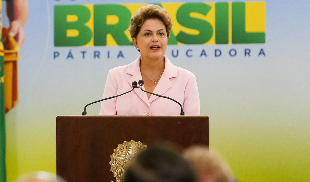 Brasília - DF, 06/05/2015. Presidenta Dilma Rousseff durante cerimônia de lançamento do Plano Nacional de Defesa Agropecuária - PNDA. Foto: Roberto Stuckert Filho/PR.