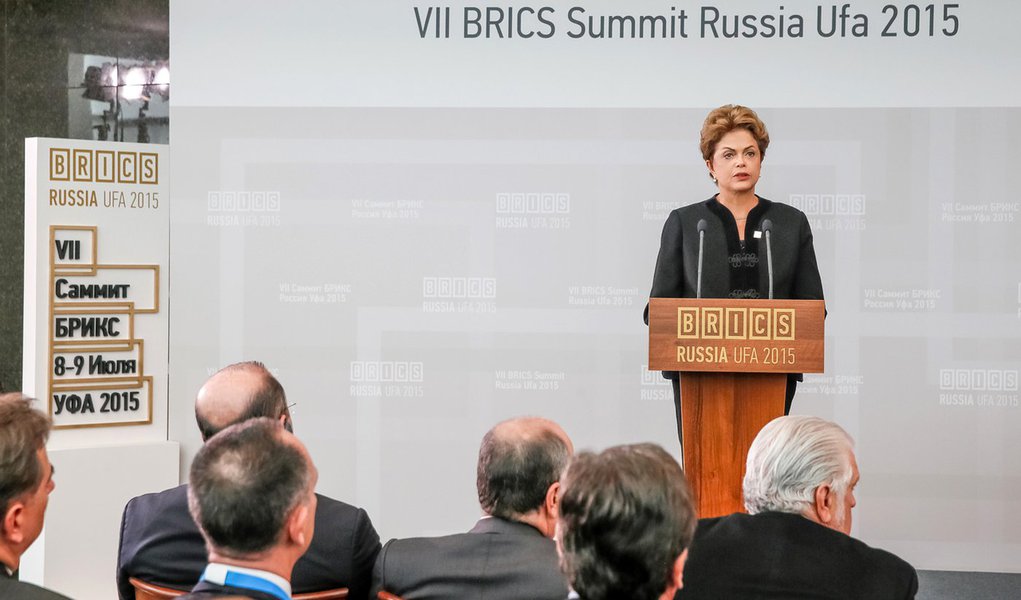 Ufá - Russia, 09/07/2015. Presidenta Dilma Rousseff durante VII Cúpula do BRICS. Foto: Roberto Stuckert Filho/PR