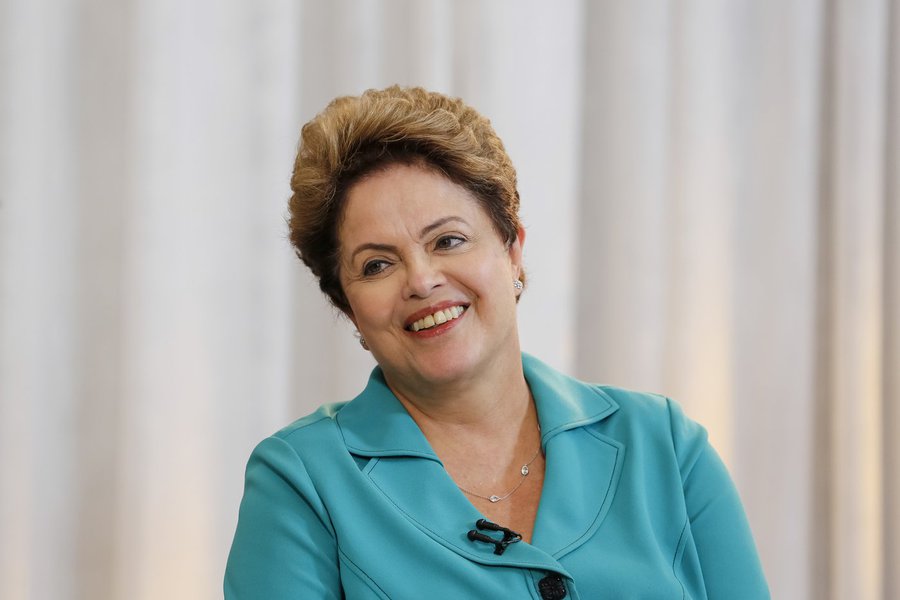 Brasília - DF, 27/10/2014. Presidenta Dilma Rousseff durante entrevista para o Jornal da Record. Foto: Roberto Stuckert Filho/PR