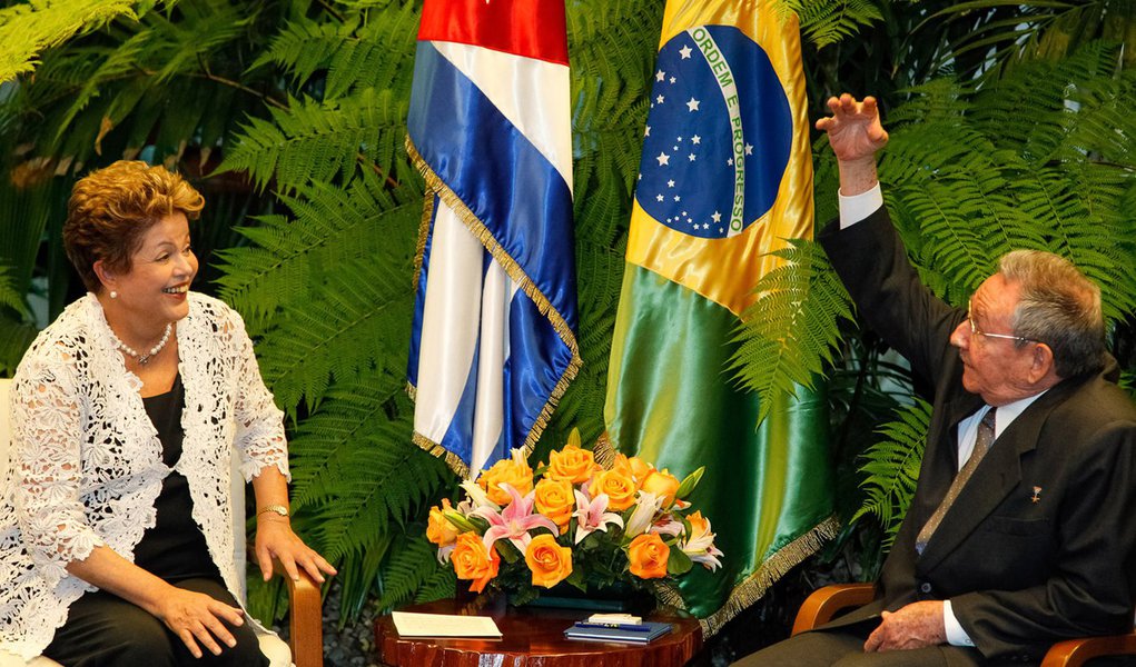 Havana - Cuba, 27/01/2014. Presidenta Dilma Rousseff durante reunião bilateral com o Presidente de Cuba, Raúl Castro. Foto: Roberto Stuckert Filho/PR