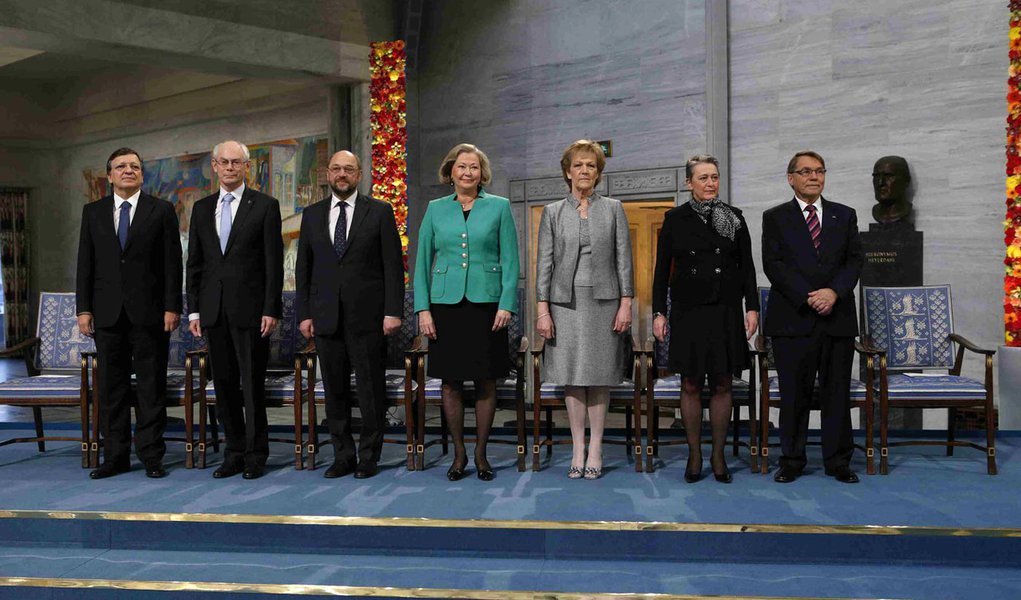 Nobel reconhece Europa como "continente da paz"