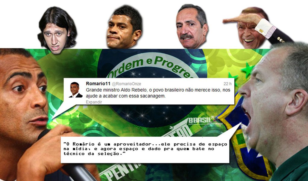 Romário ataca Mano: 'Tem de acabar a sacanagem'