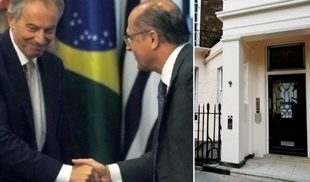 Alckmin ajuda Tony Blair a ficar ainda mais rico