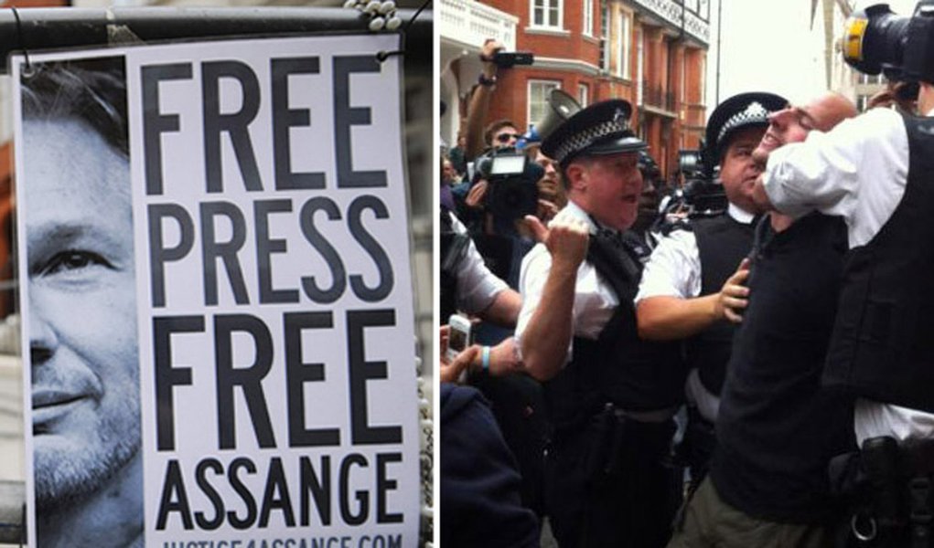 Inglaterra nega salvo conduto a Assange