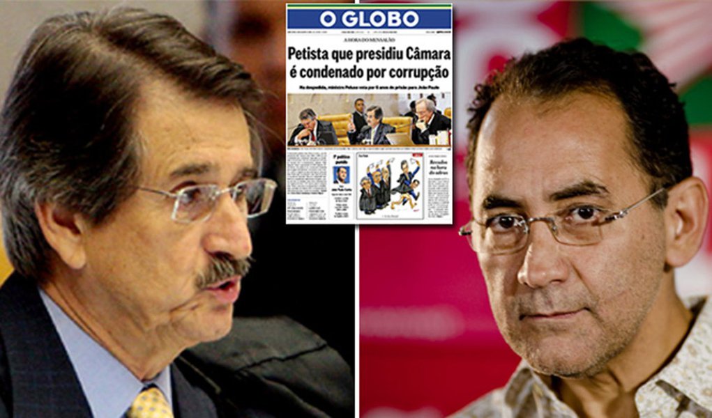 O Globo: só faltou chamar João Paulo de petralha