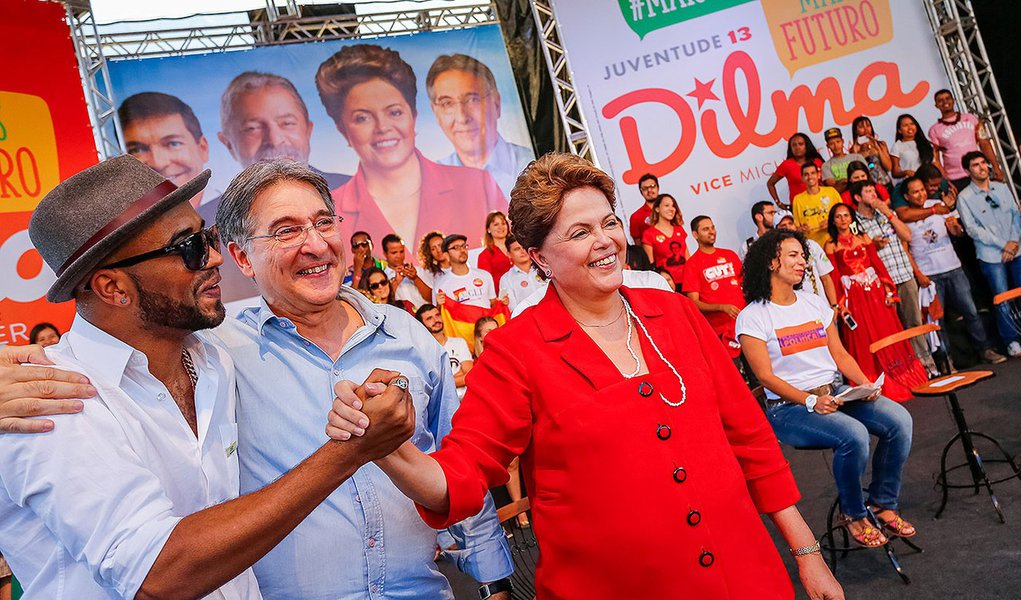 Belo Horizonte - MG, 13/09/2014. Dilma Rousseff durante o encontro com Juventude. Foto: Ichiro Guerra