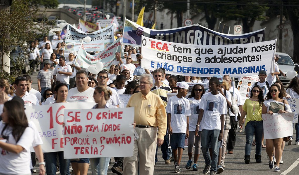 Paulistas pedem redução da maioridade penal