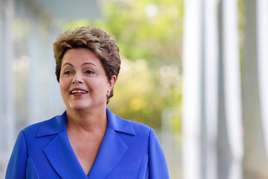 Entrevista coletiva no Palácio da Alvorada 
Dilma Rousseff durante entrevista coletiva no Palácio da Alvorada. Brasília - DF, 18/10/2014. Foto: Ichiro Guerra/ Dilma 13
