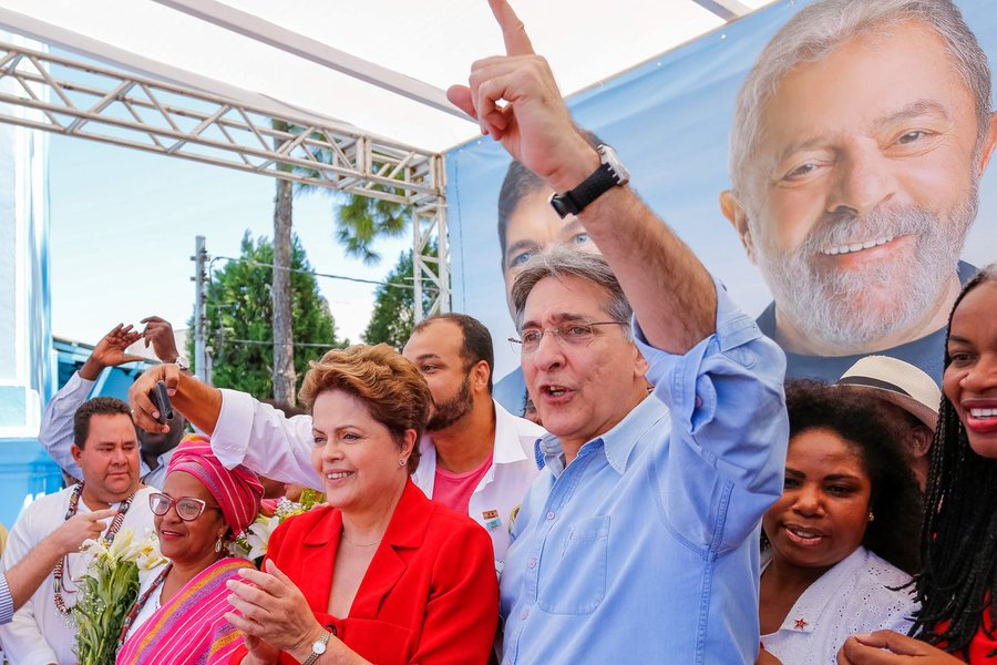 Nova Lima - MG, 13/09/2014. Dilma Rousseff durante o ato Público com Movimentos Negros. Foto: Ichiro Guerra