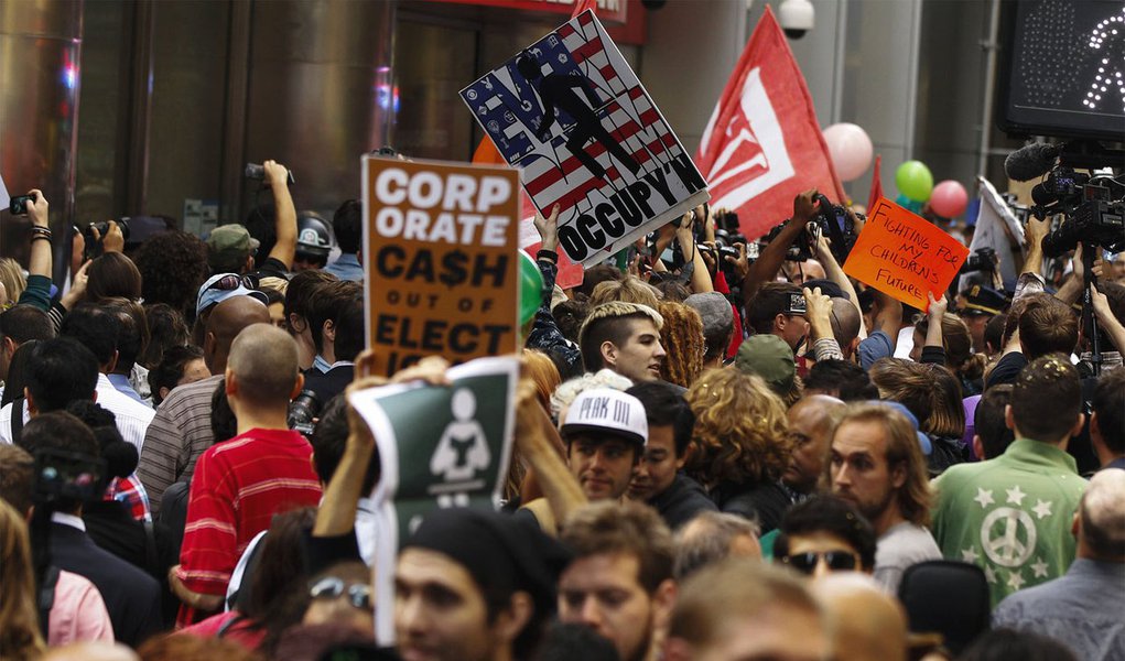 Protestos marcam um ano de Occupy Wall Street